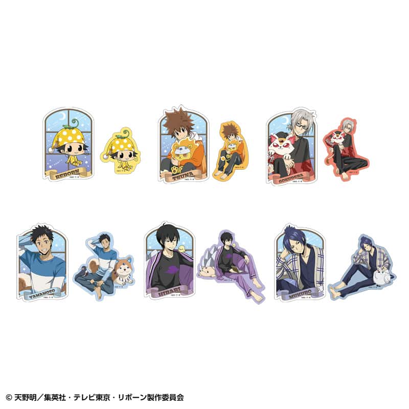 【事前通販】家庭教師ヒットマンREBORN! トレーディングステッカーセット(12枚入) 休日ver.