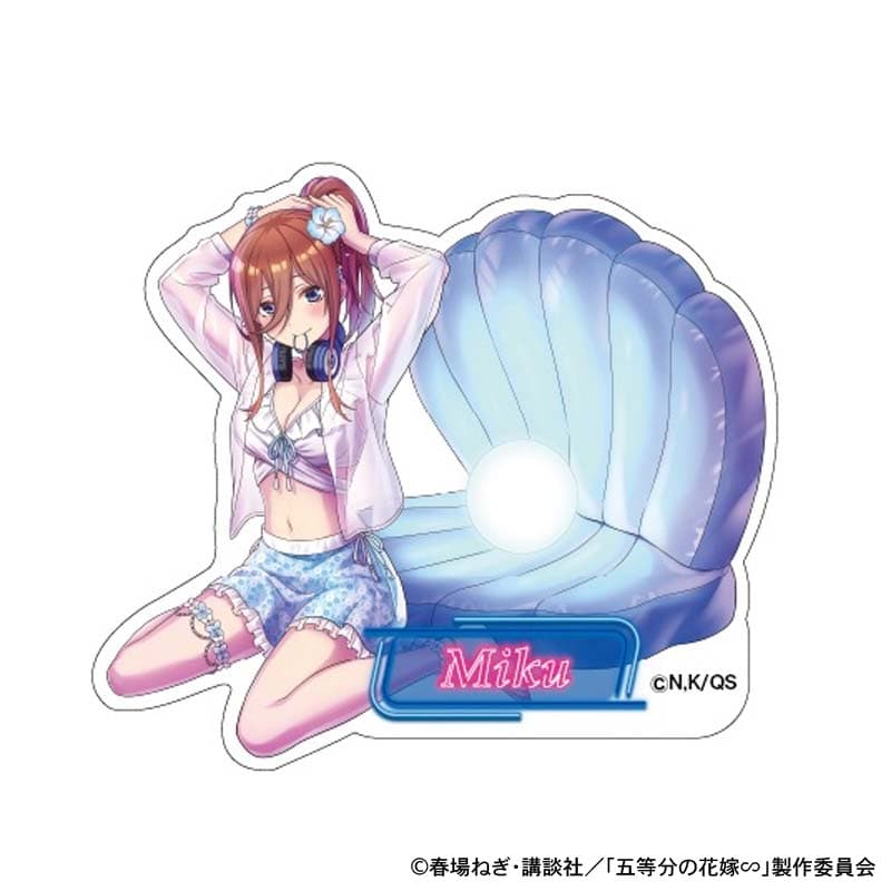 ナイトプール ダイカットステッカー 中野三玖