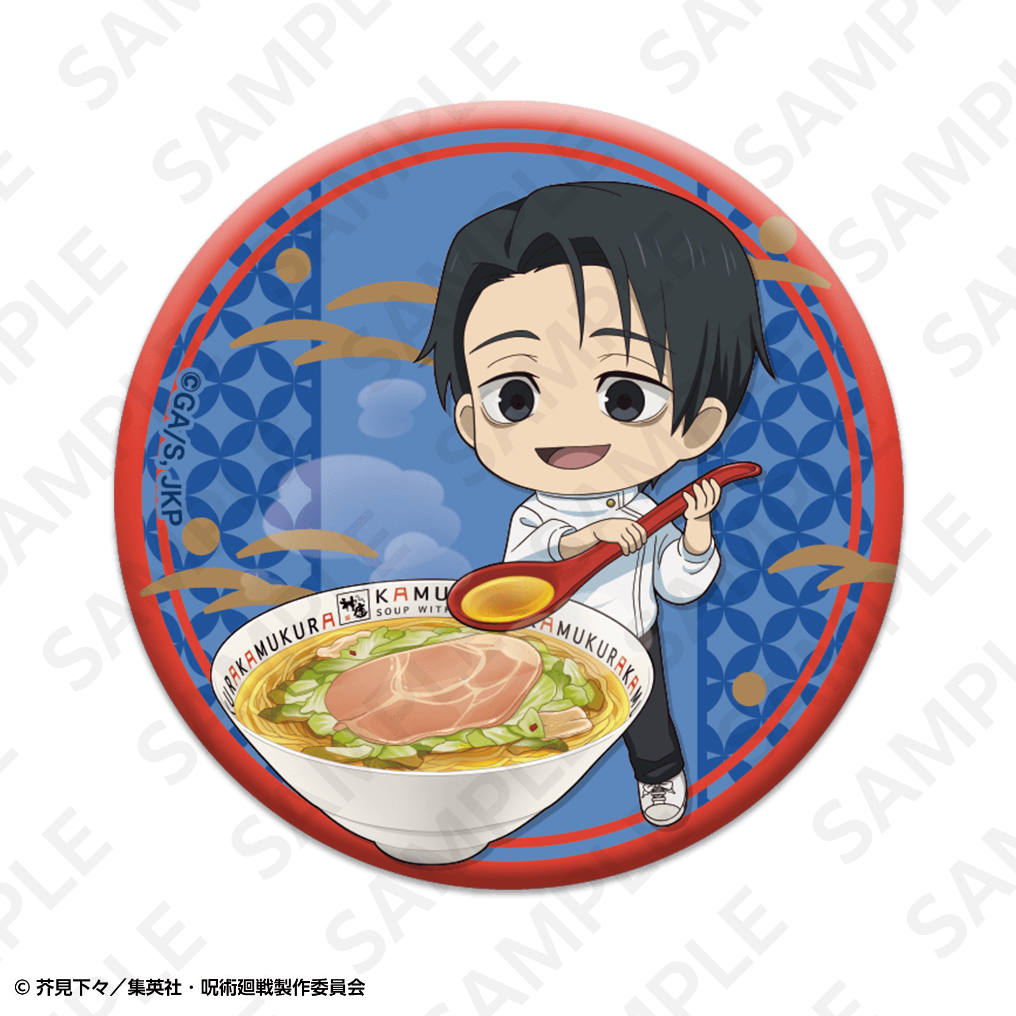 トレーディング描き起こし缶バッジB 全6種