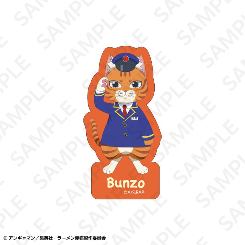 TVアニメ『ラーメン赤猫』　駅員ｖｅｒ　ダイカットステッカー　文蔵
