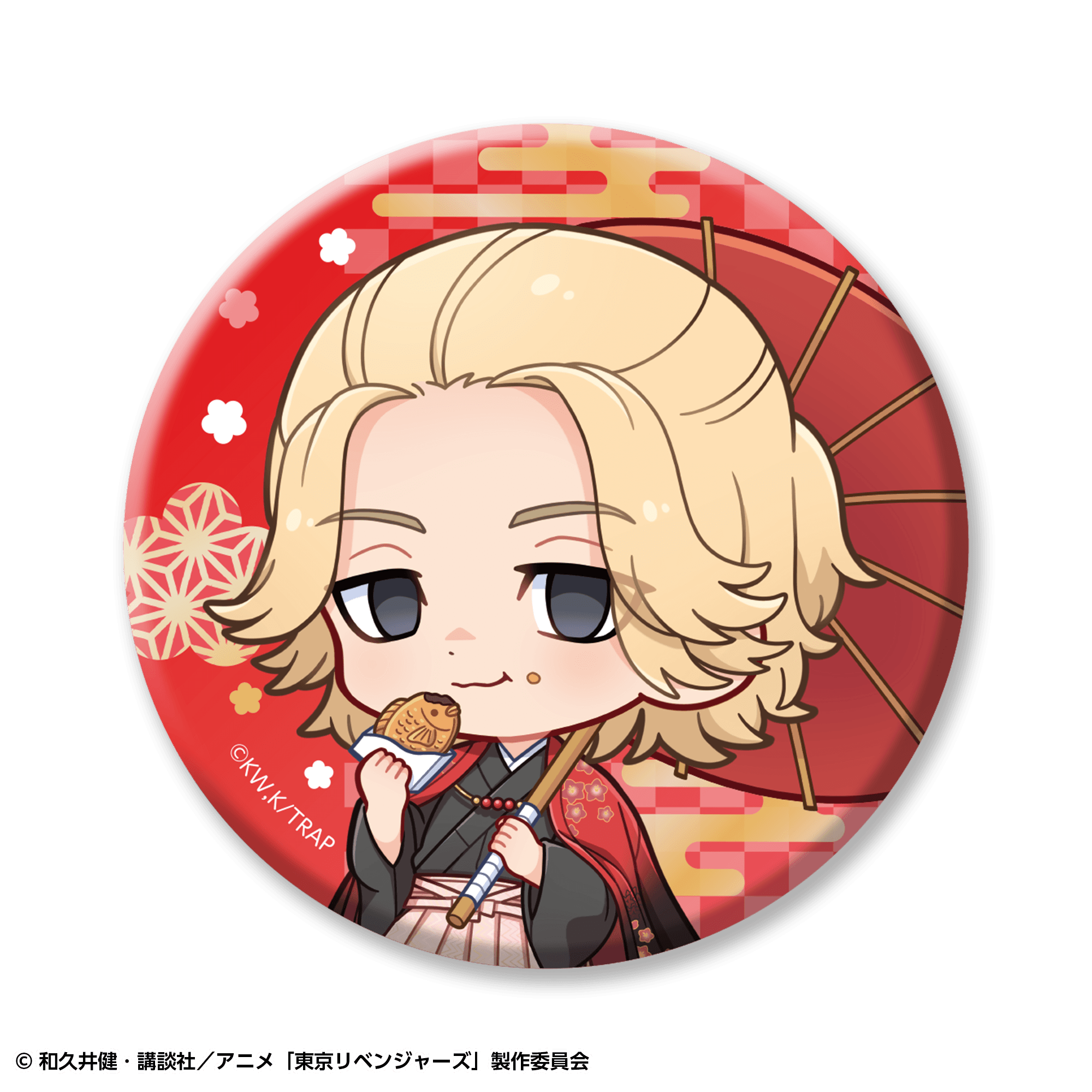 【事後通販】東京リベンジャーズ トレーディングミニキャラ缶バッジセット 和装ver.