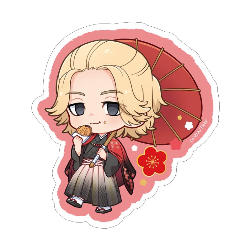 ダイカットステッカーセット(6枚入) 和装Ver.