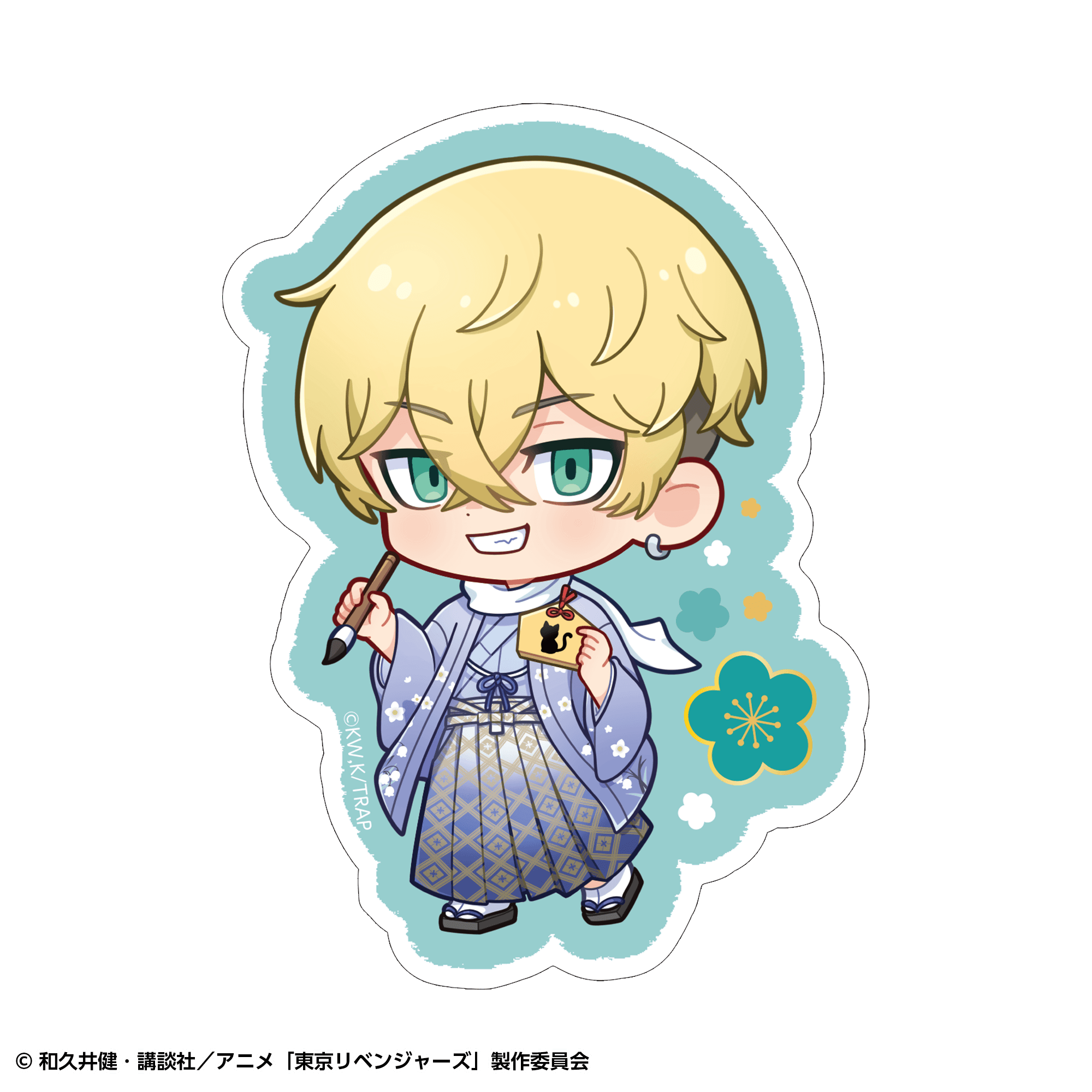 【事後通販】東京リベンジャーズ ダイステッカーセット(6枚入) 和装ver.