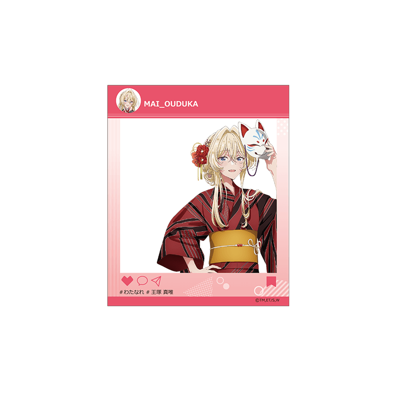 トレーディングアクリルカード　浴衣Ｖｅｒ．（全５種）