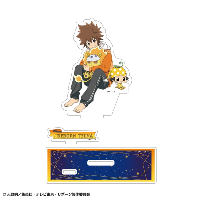 【事後通販】家庭教師ヒットマンREBORN! BIGアクリルスタンド 休日ver. リボーン&沢田綱吉