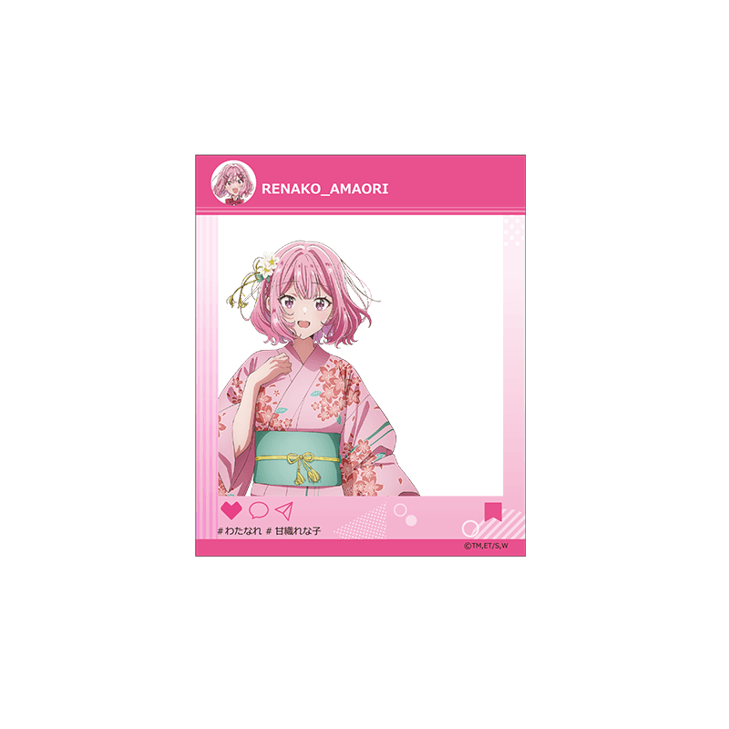 トレーディングアクリルカード　浴衣Ｖｅｒ．（全５種）