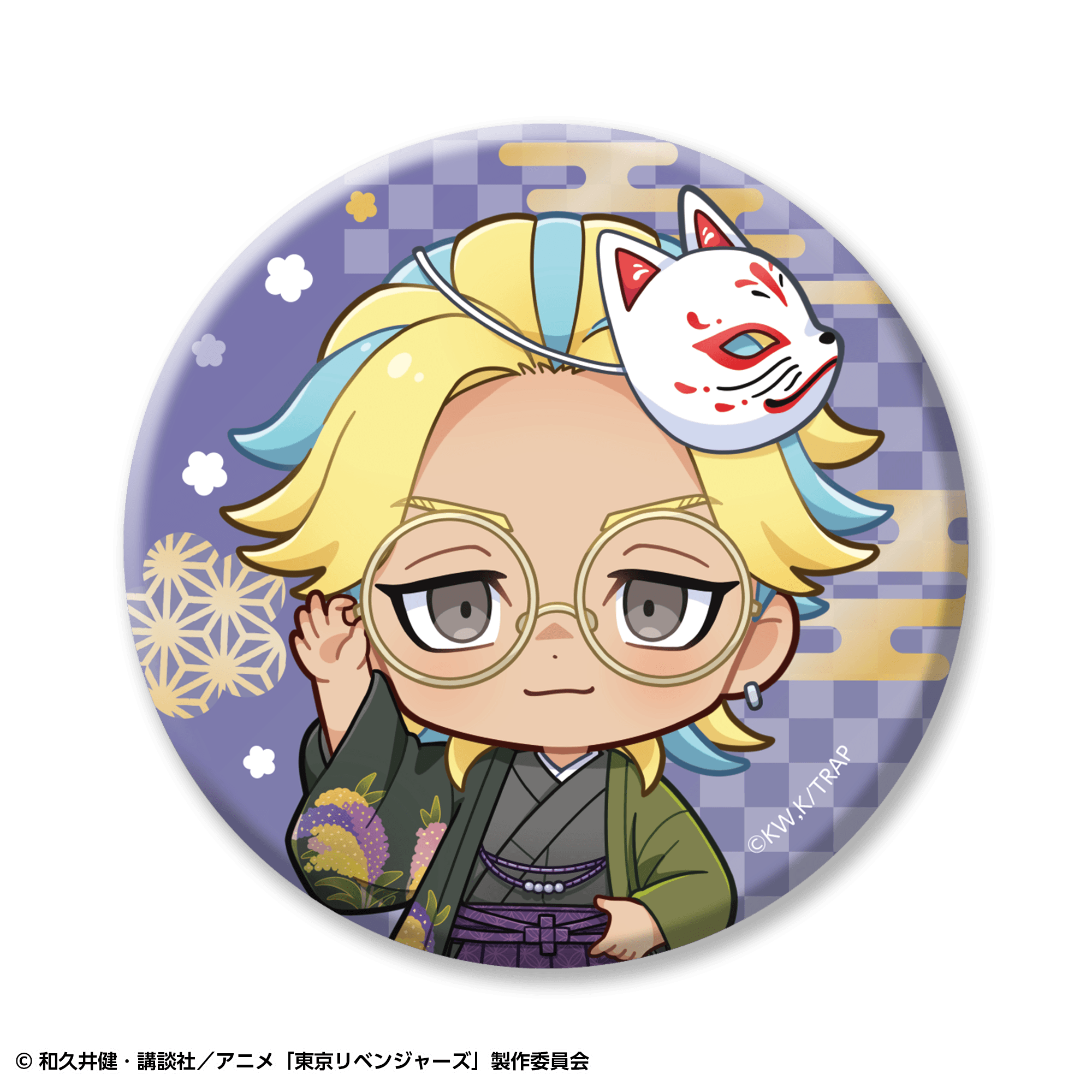 【事後通販】東京リベンジャーズ トレーディングミニキャラ缶バッジセット 和装ver.