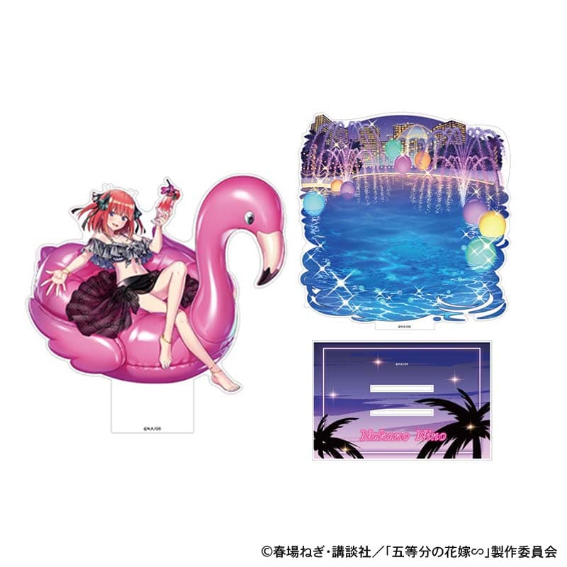 ナイトプール アクリルジオラマ 中野二乃