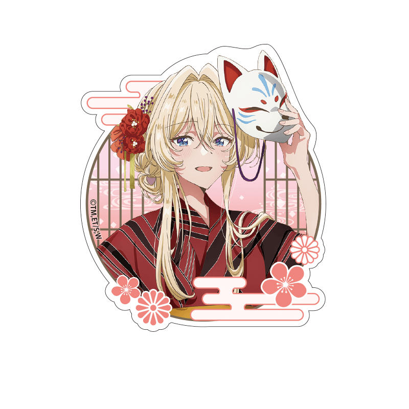 ダイカットステッカー 王塚 真唯 浴衣Ver.