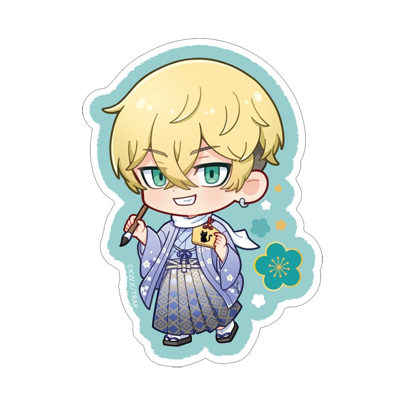 ダイカットステッカーセット(6枚入) 和装Ver.