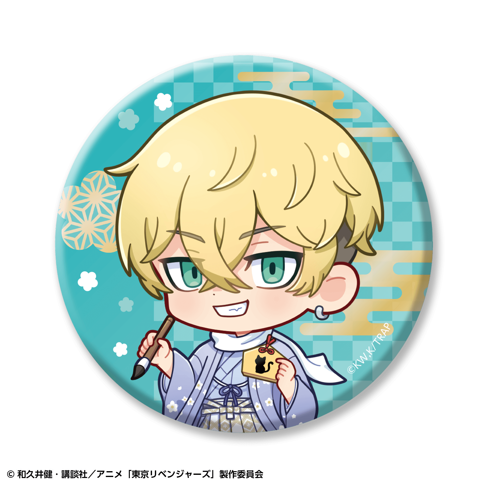 【事後通販】東京リベンジャーズ トレーディングミニキャラ缶バッジセット 和装ver.