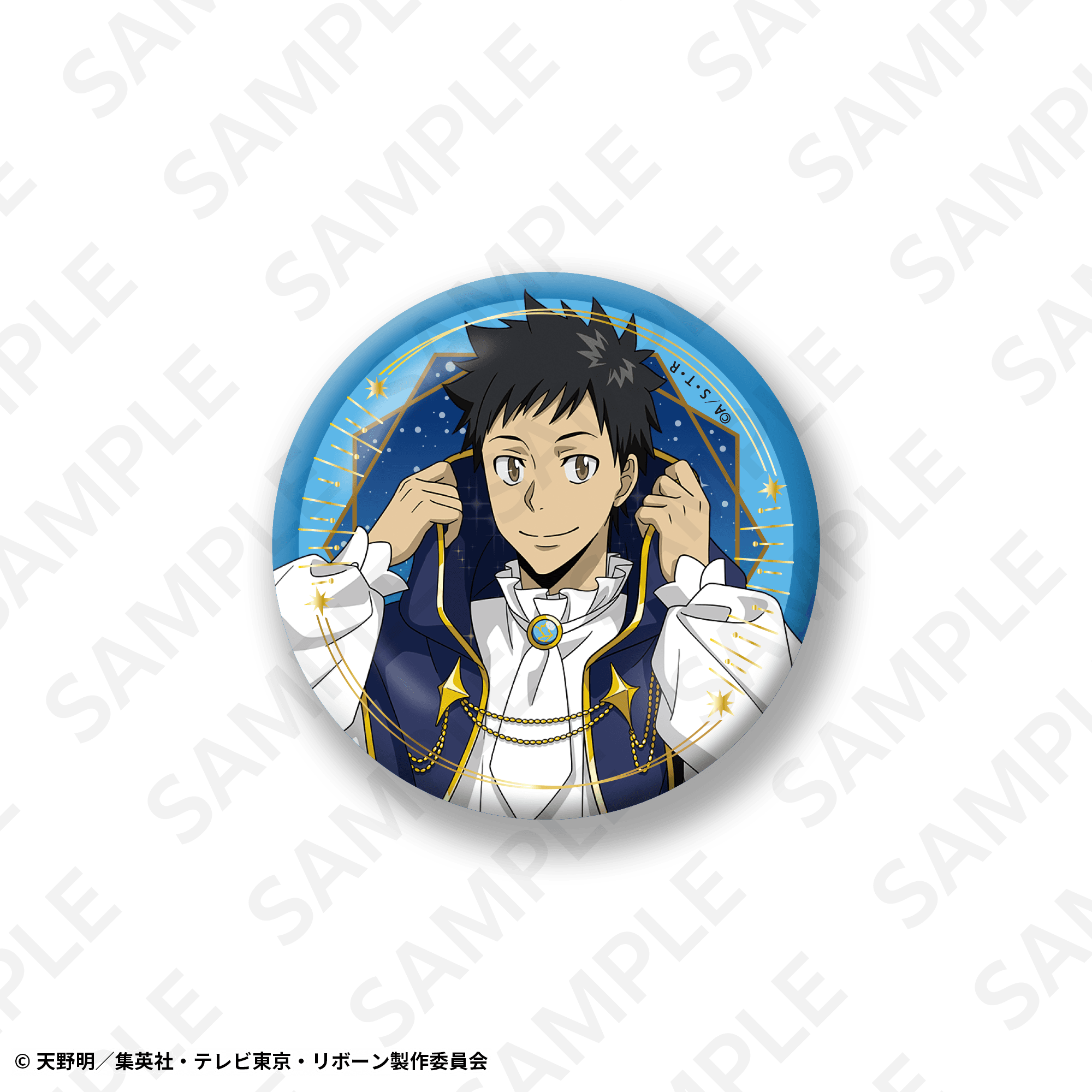 トレーディング箔押し缶バッジ　星座Ｖｅｒ．（全６種）