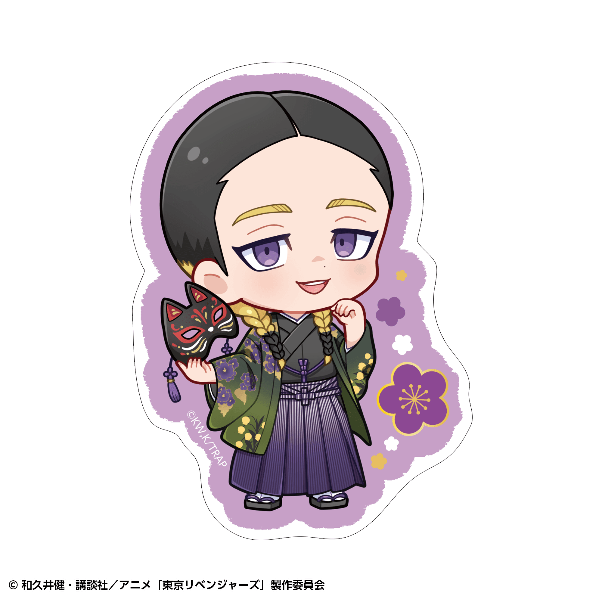 【事後通販】東京リベンジャーズ ダイステッカーセット(6枚入) 和装ver.