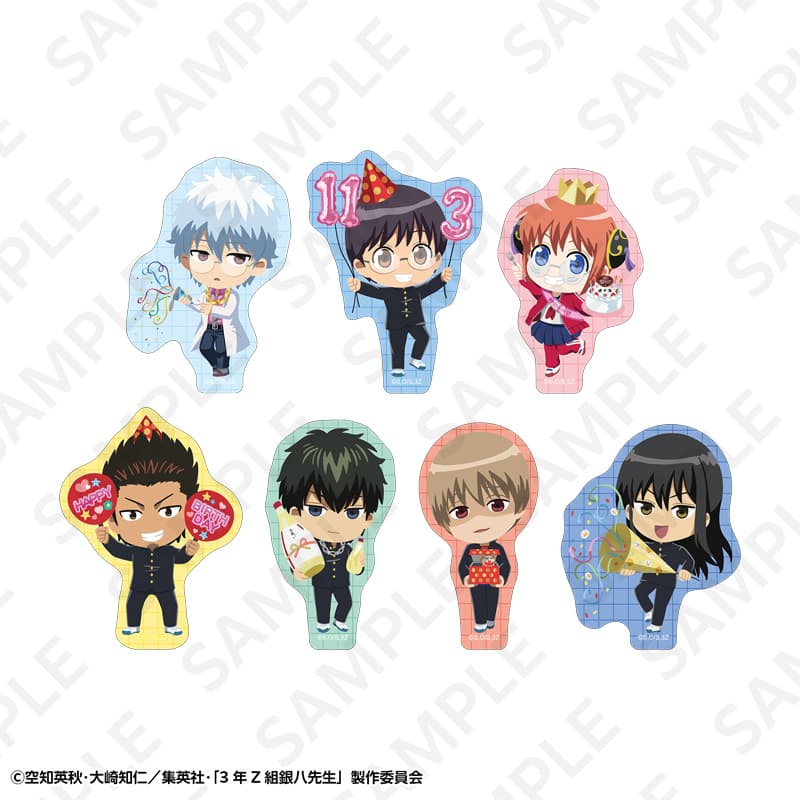 【事後通販】3年Z組銀八先生 ステッカーセット(7枚入)