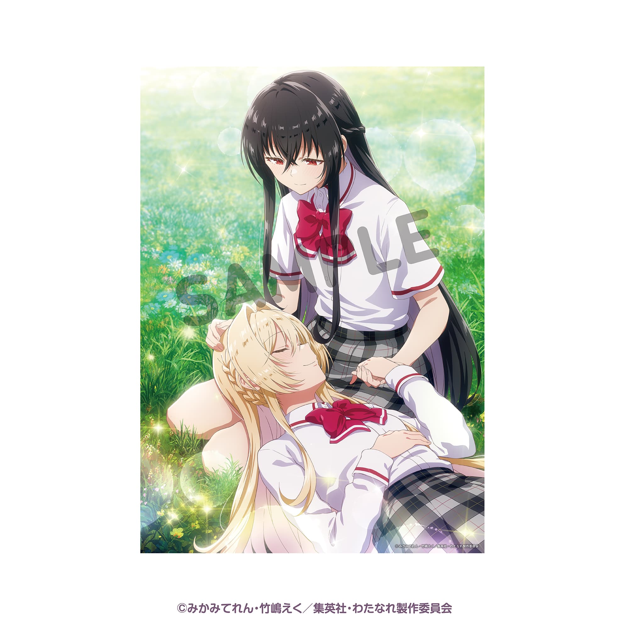 A3クリアポスター アナザーカット8話 王塚真唯&琴紗月