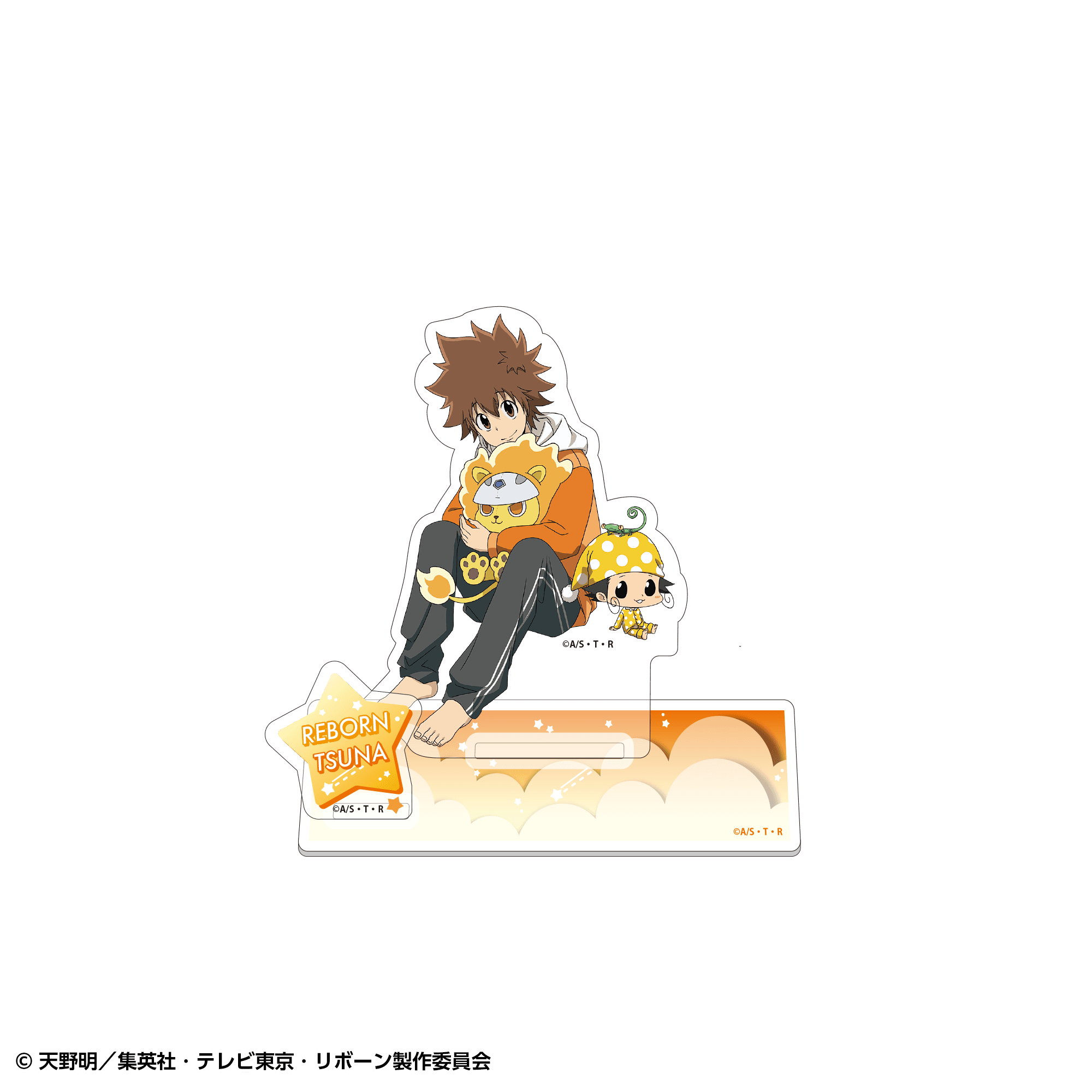 【事後通販】家庭教師ヒットマンREBORN! アクリルスタンド 休日ver. リボーン&沢田綱吉