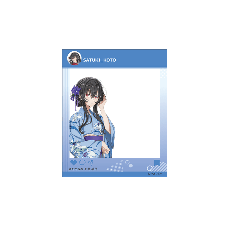 トレーディングアクリルカード　浴衣Ｖｅｒ．（全５種）