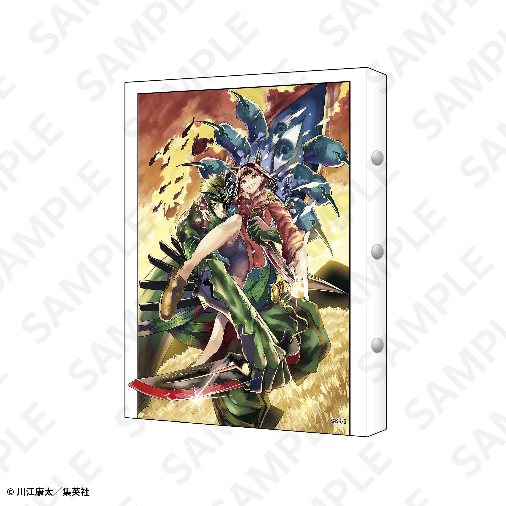 キャンバスボード　単行本６巻表紙イラスト