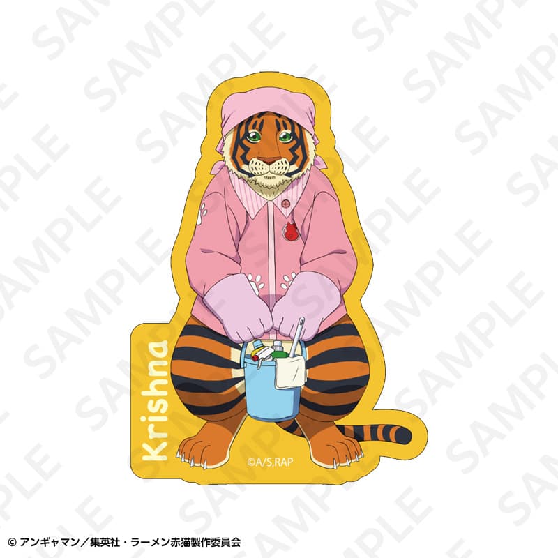 TVアニメ『ラーメン赤猫』　駅員ｖｅｒ　ダイカットステッカー　クリシュナ