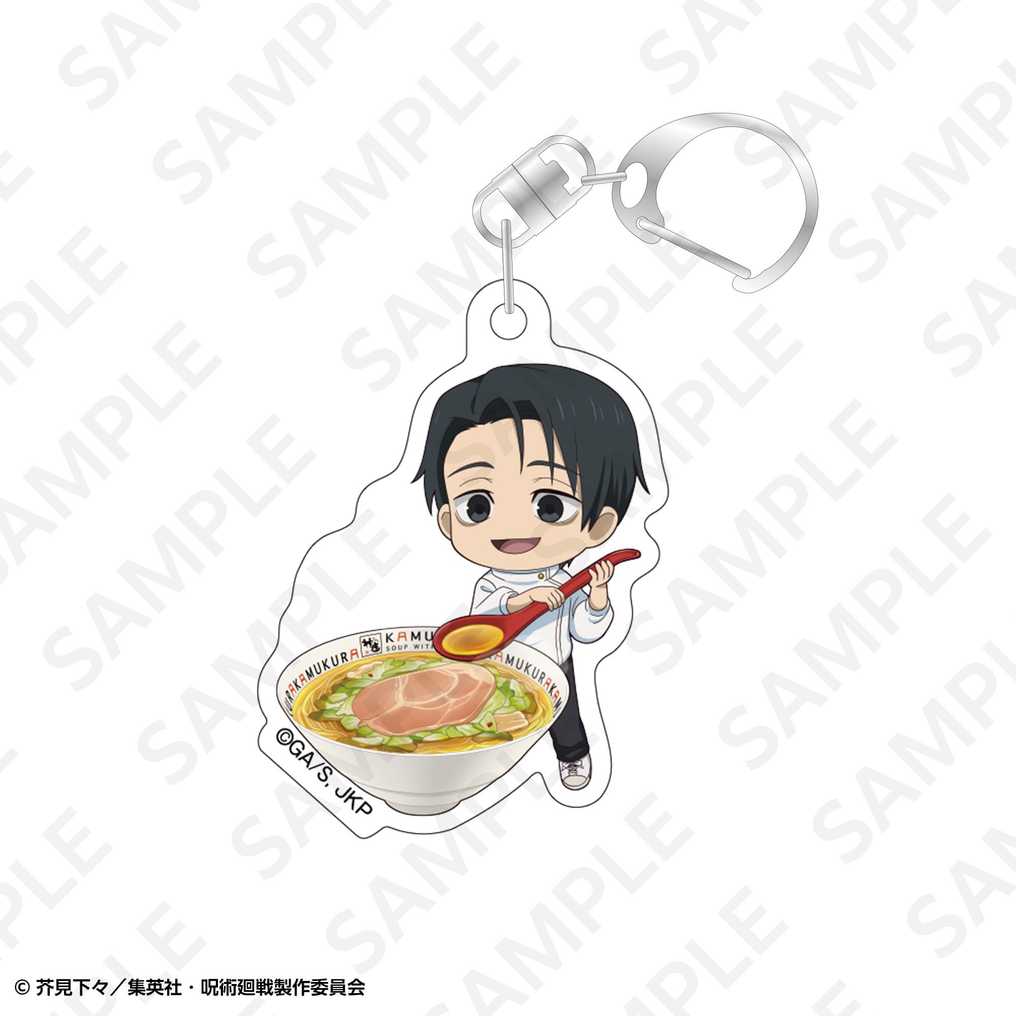 トレーディング描き起こしアクリルキーホルダーＢセット　１セット／６個入