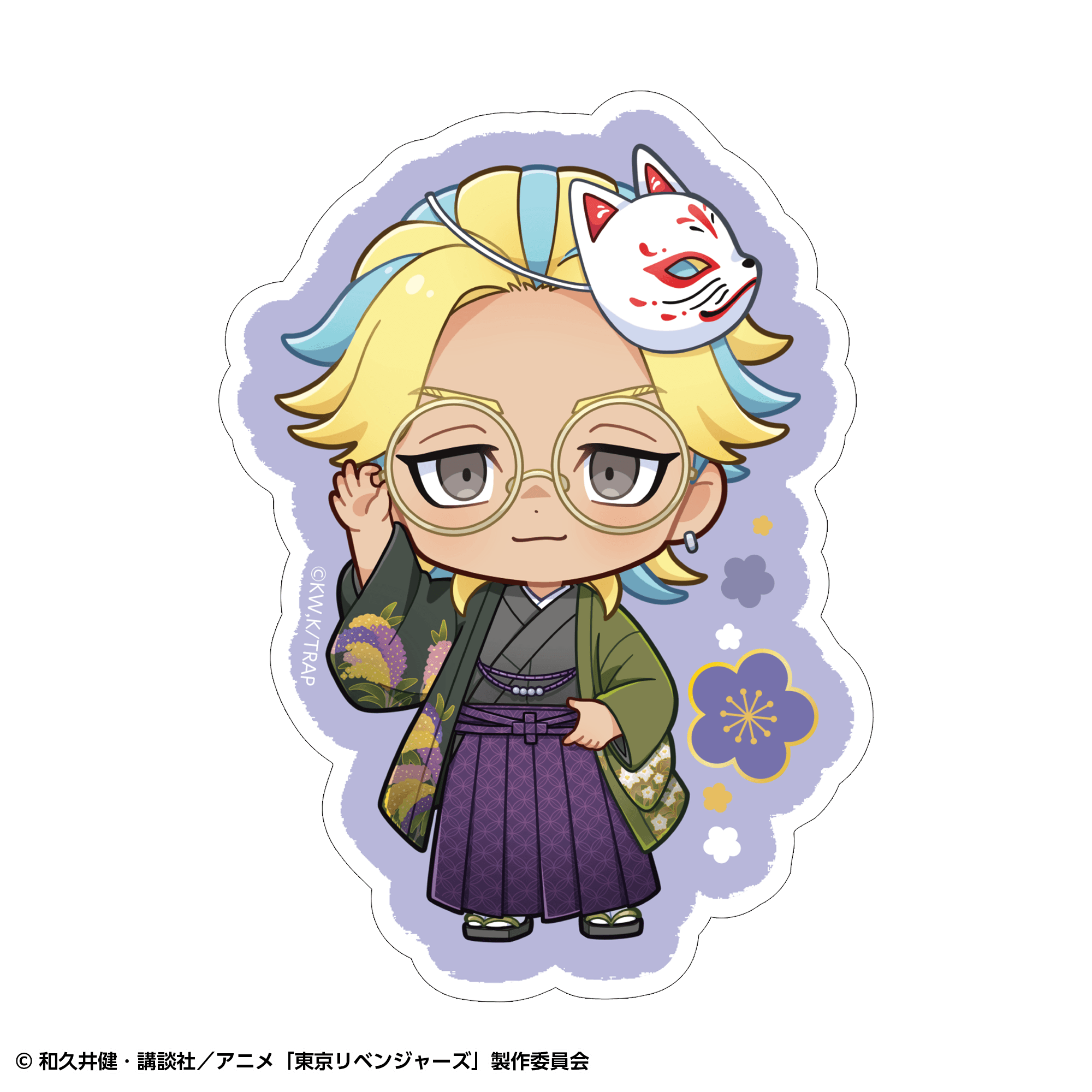 【事後通販】東京リベンジャーズ ダイステッカーセット(6枚入) 和装ver.