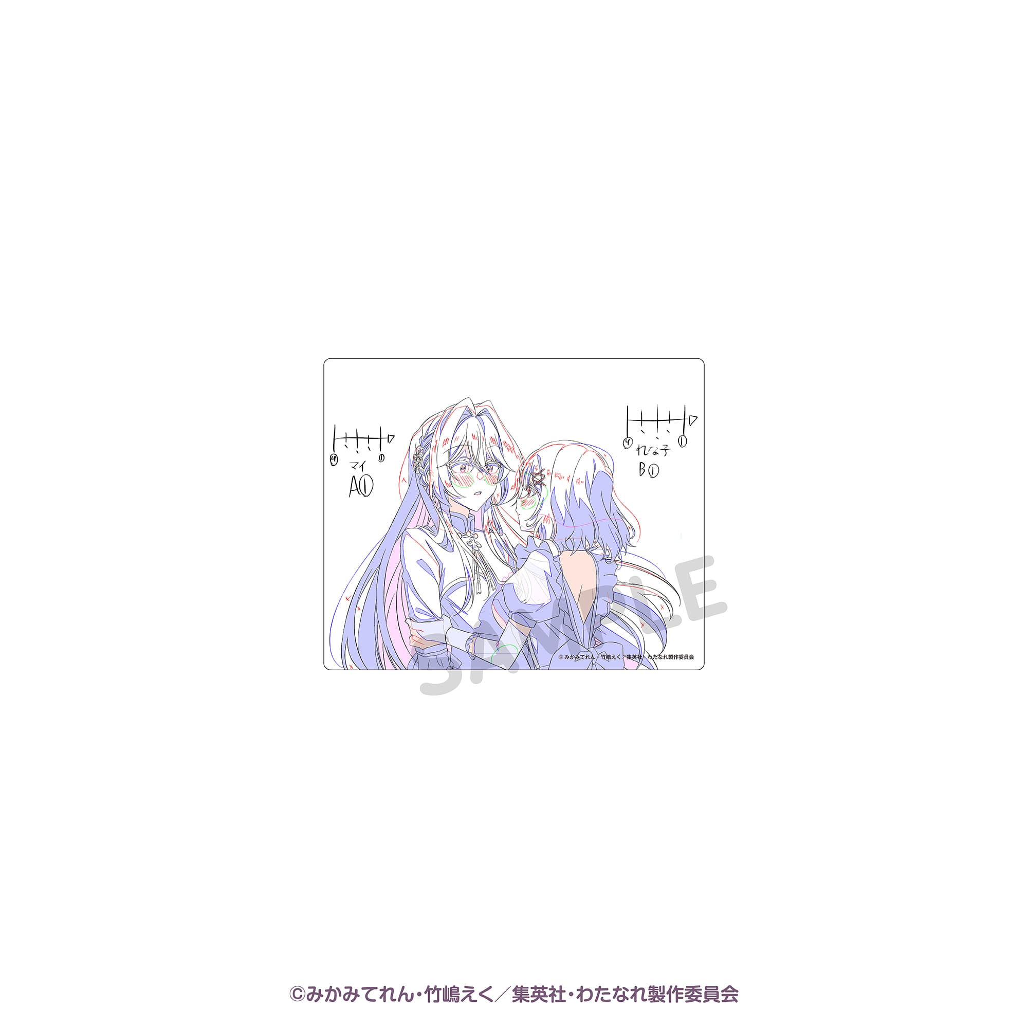 トレーディングアクリルカード（１０点セット） アニメ原画　第２弾