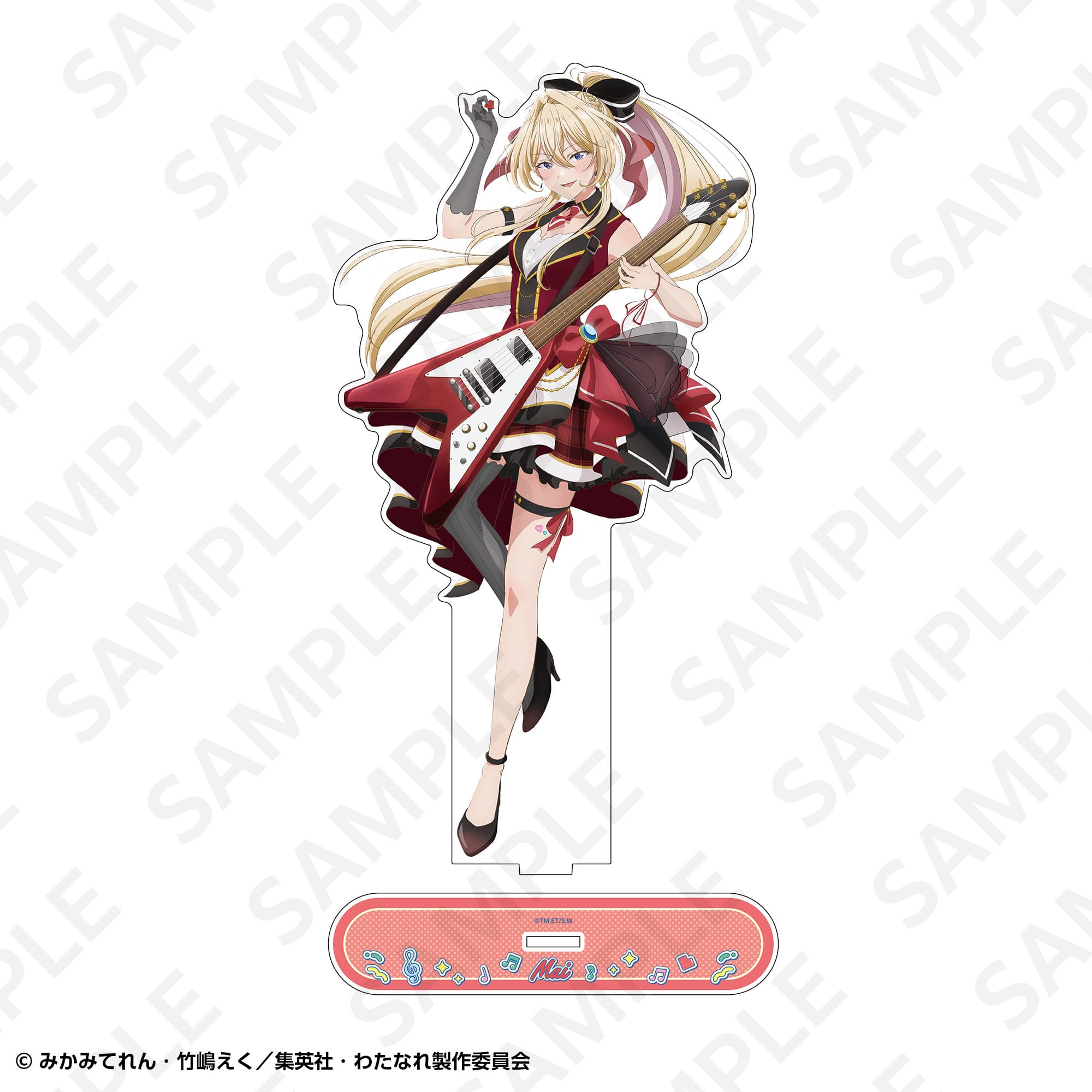 ＢＩＧアクリルスタンド　バンドＶｅｒ．　王塚真唯