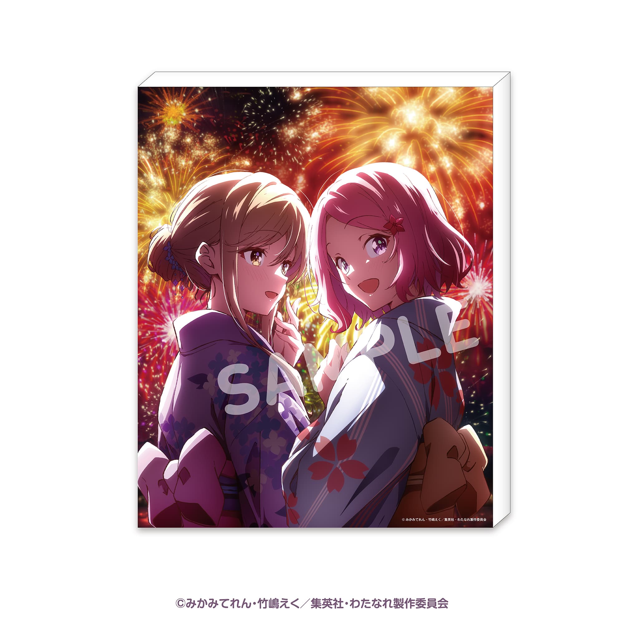 キャンバスボード　アナザーカット11話　甘織れな子＆瀬名紫陽花