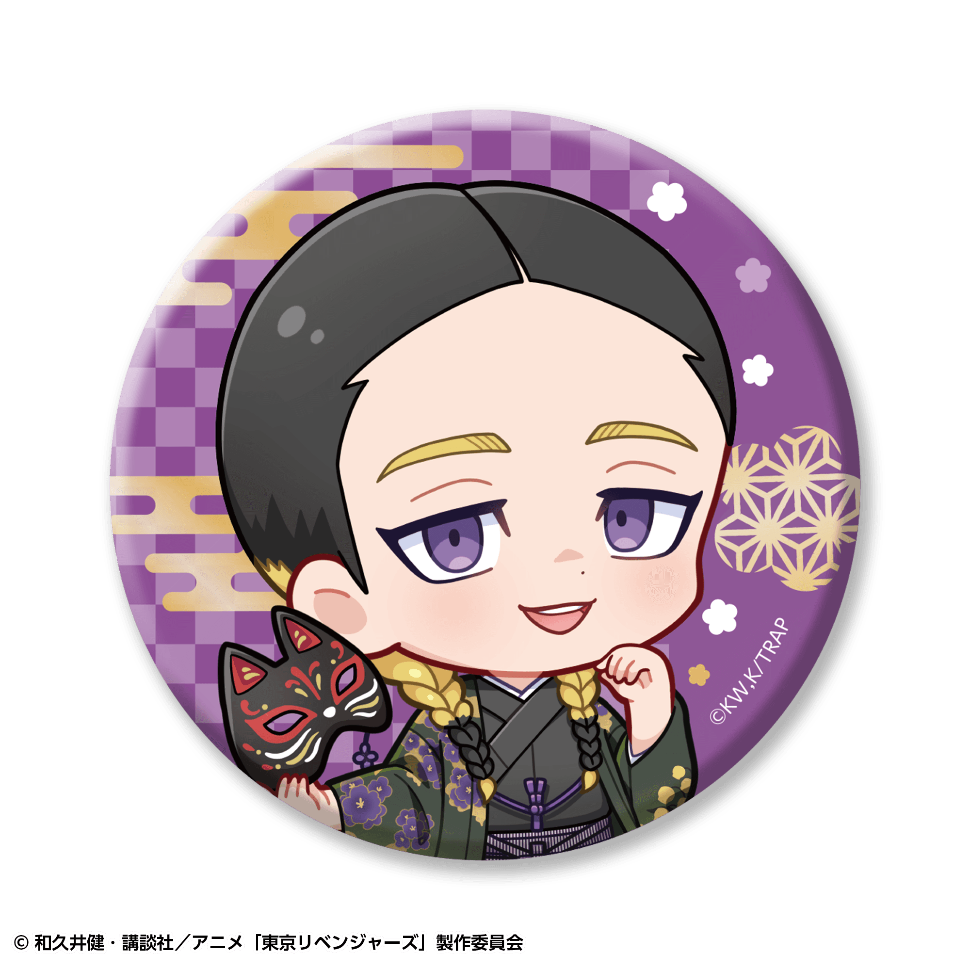 【事後通販】東京リベンジャーズ トレーディングミニキャラ缶バッジセット 和装ver.