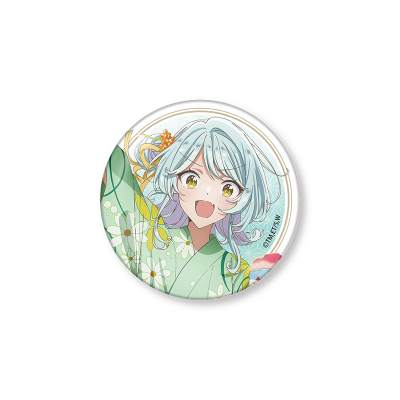 トレーディング缶バッジ 浴衣Ver.