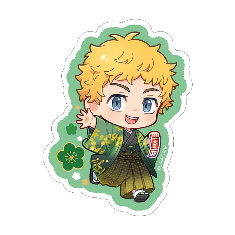 ダイカットステッカーセット(6枚入) 和装Ver.