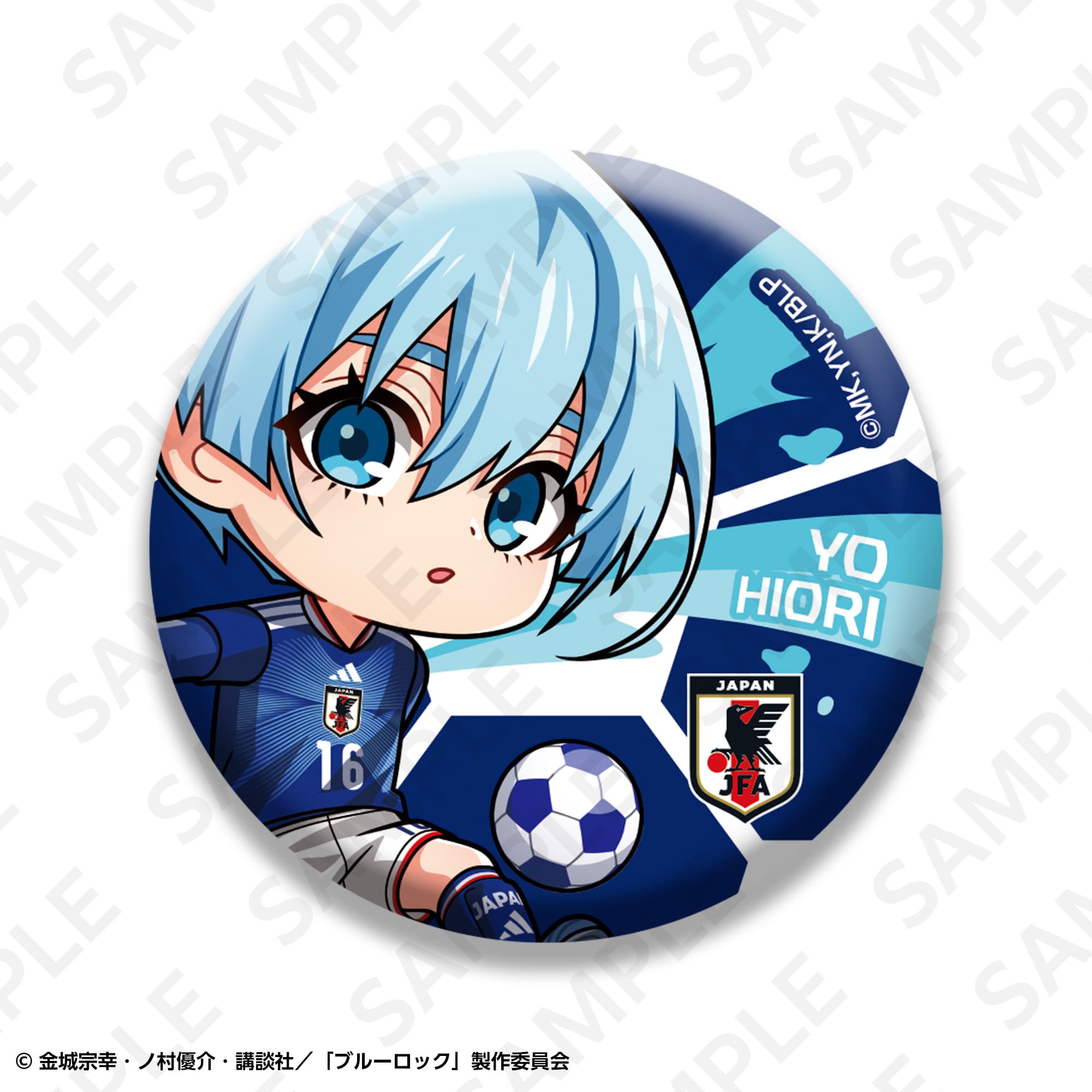 トレーディング缶バッジ　日本代表ver.　セット