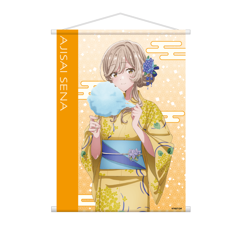 Ｂ２タペストリー 瀬名 紫陽花 浴衣Ver.