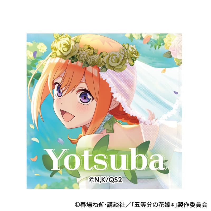 ウェディングドレス トレーディングスクエア缶バッジ