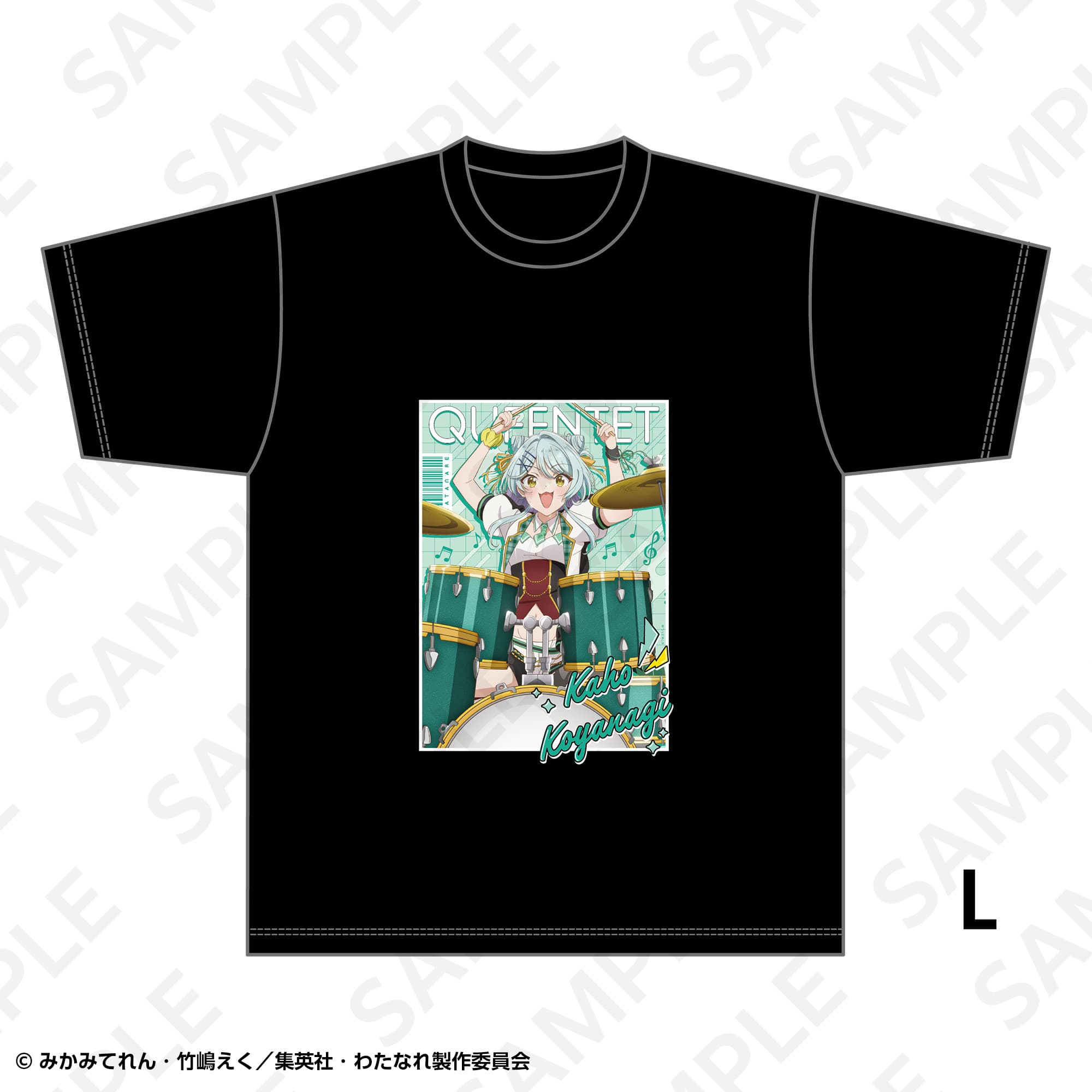 Ｔシャツ　バンドＶｅｒ．　小柳香穂　Ｌ