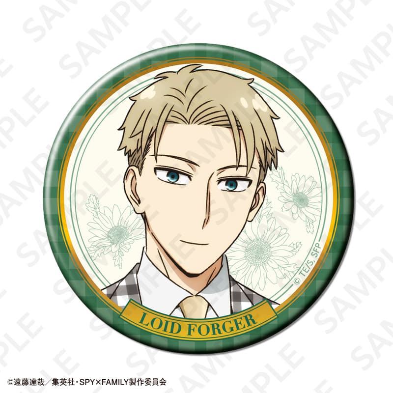 トレーディング箔押し缶バッジ