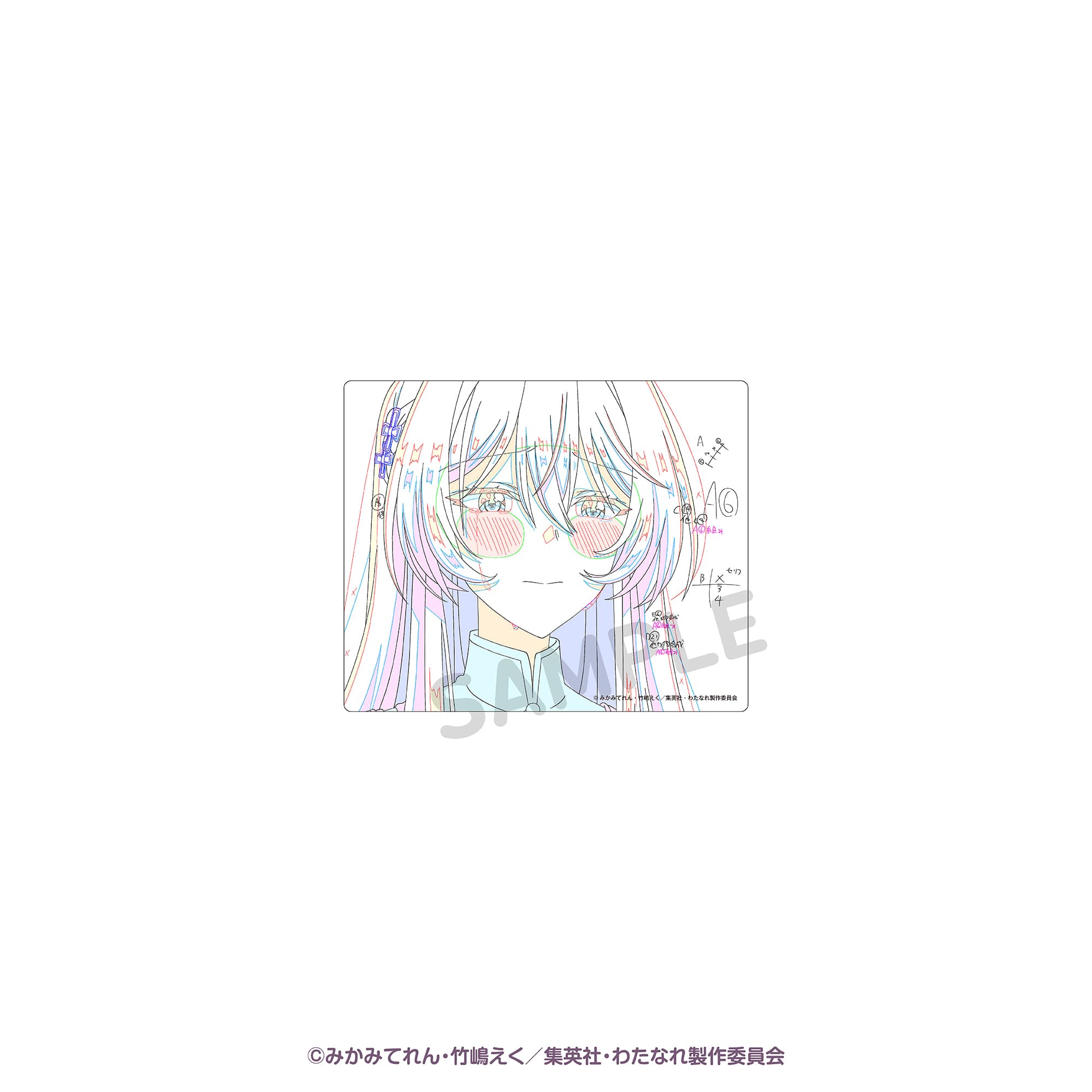 トレーディングアクリルカード（１０点セット） アニメ原画　第２弾