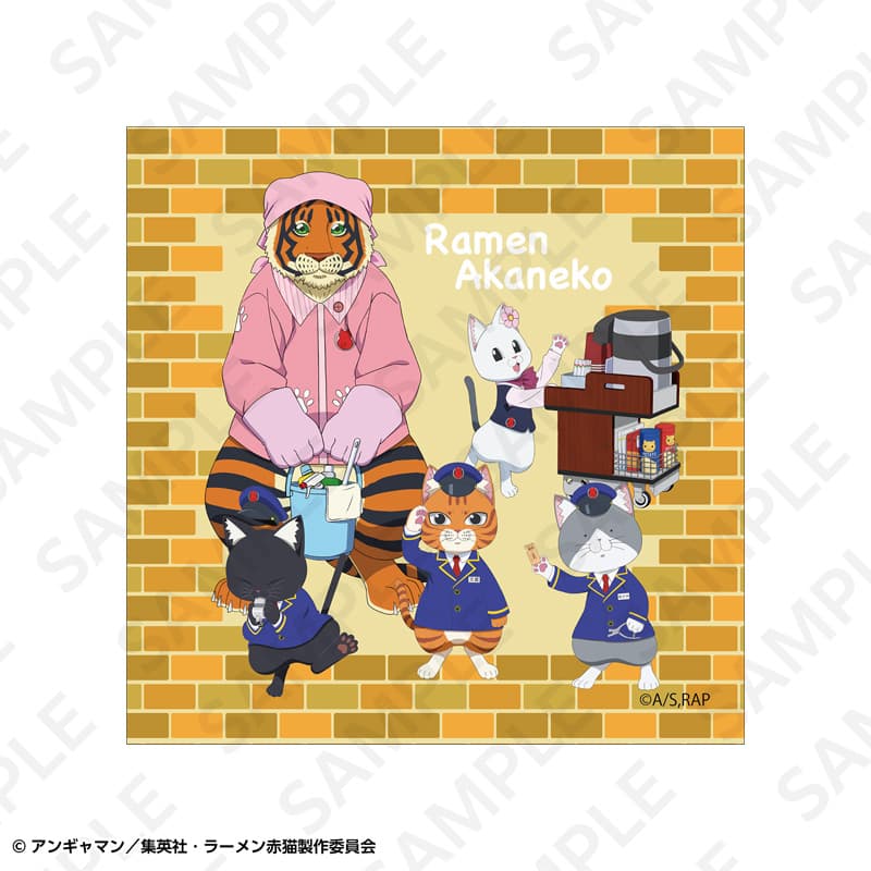 TVアニメ『ラーメン赤猫』　駅員ｖｅｒ　ハンドタオルＡ