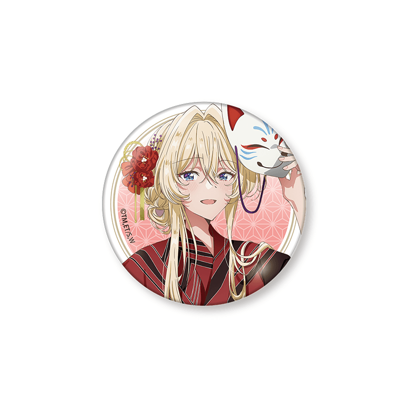 トレーディング缶バッジセット 浴衣Ver.