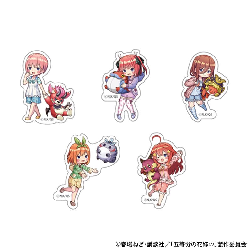 ナイトプール ミニキャラステッカーセット