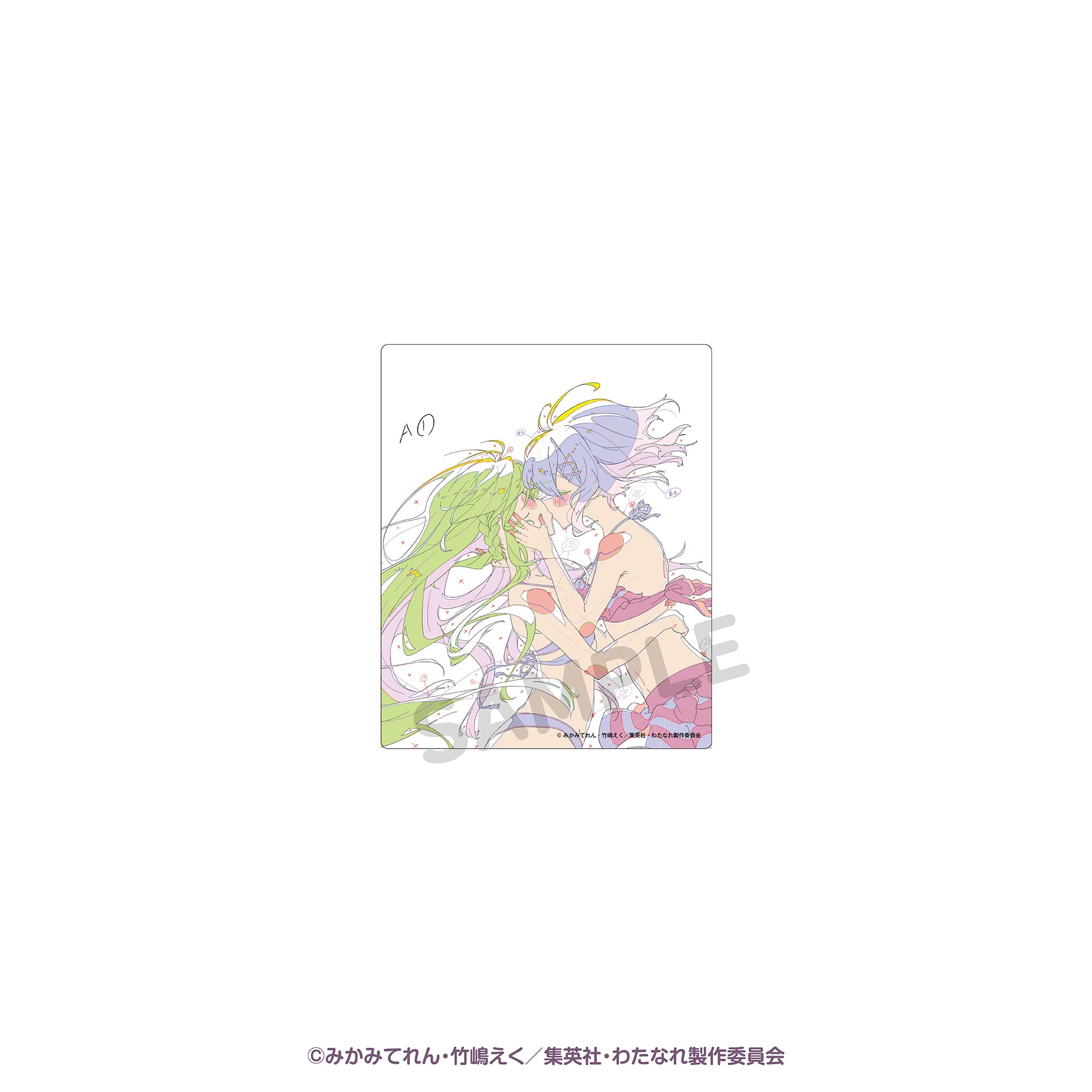 トレーディングアクリルカード（１０点セット） アニメ原画