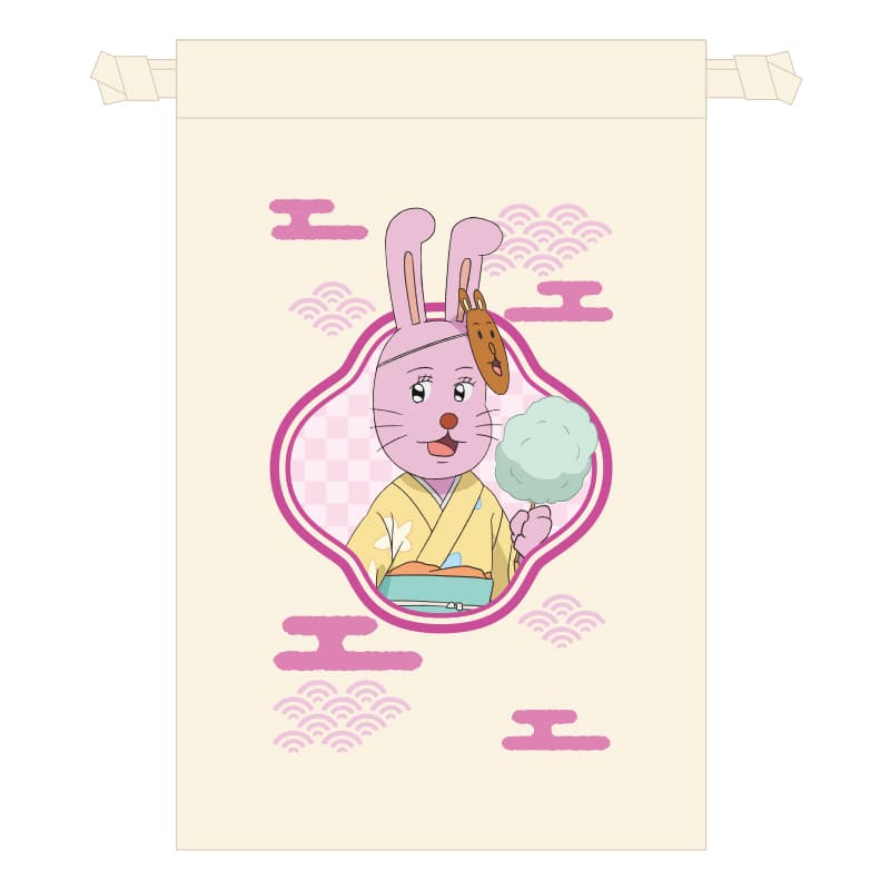 【事後通販】 巾着 お祭りver. うさみちゃん