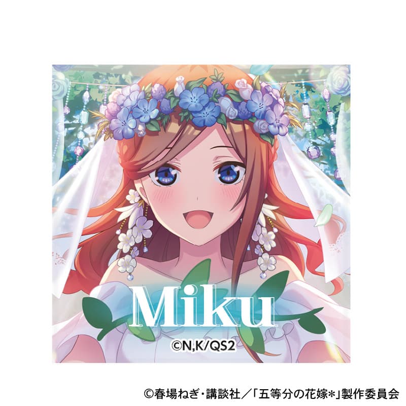 ウェディングドレス トレーディングスクエア缶バッジセット（5個入）