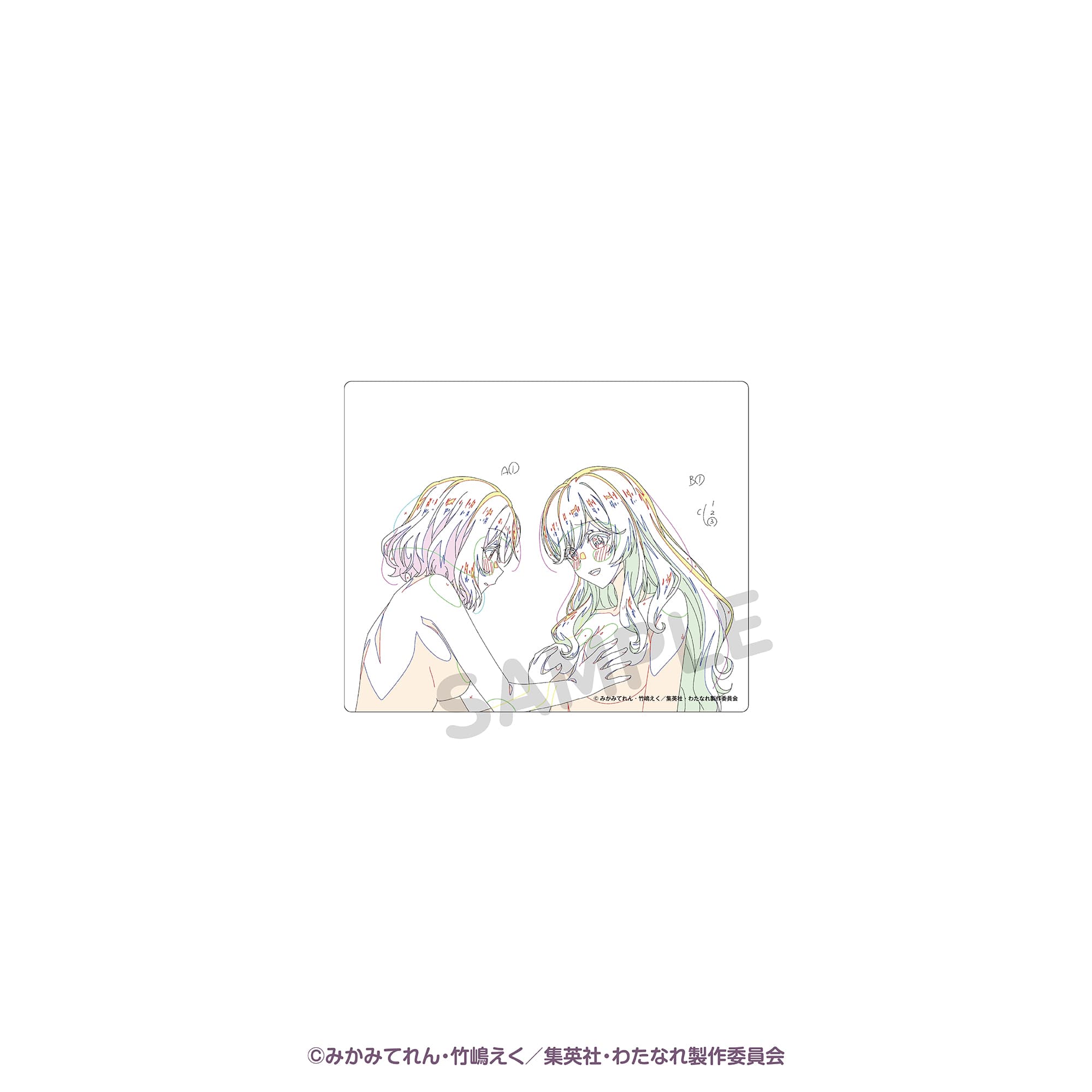 トレーディングアクリルカード（単品） アニメ原画