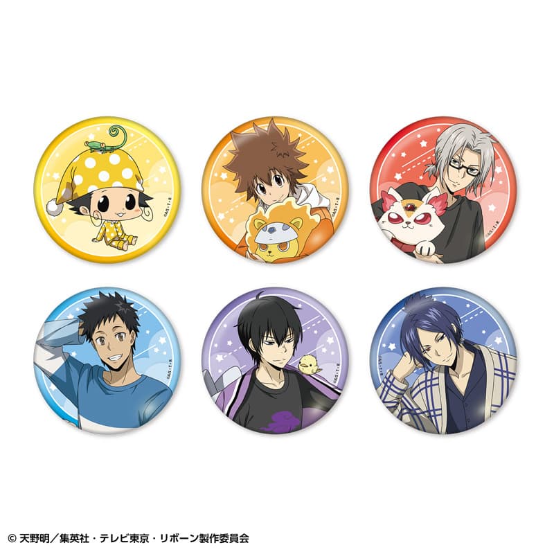 【事後通販】家庭教師ヒットマンREBORN! トレーディング缶バッジセット 休日ver.