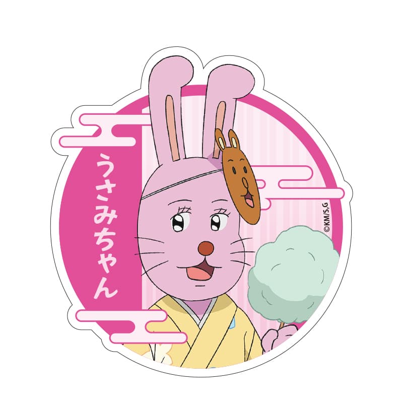 ダイカットステッカー お祭りVer. うさみちゃん