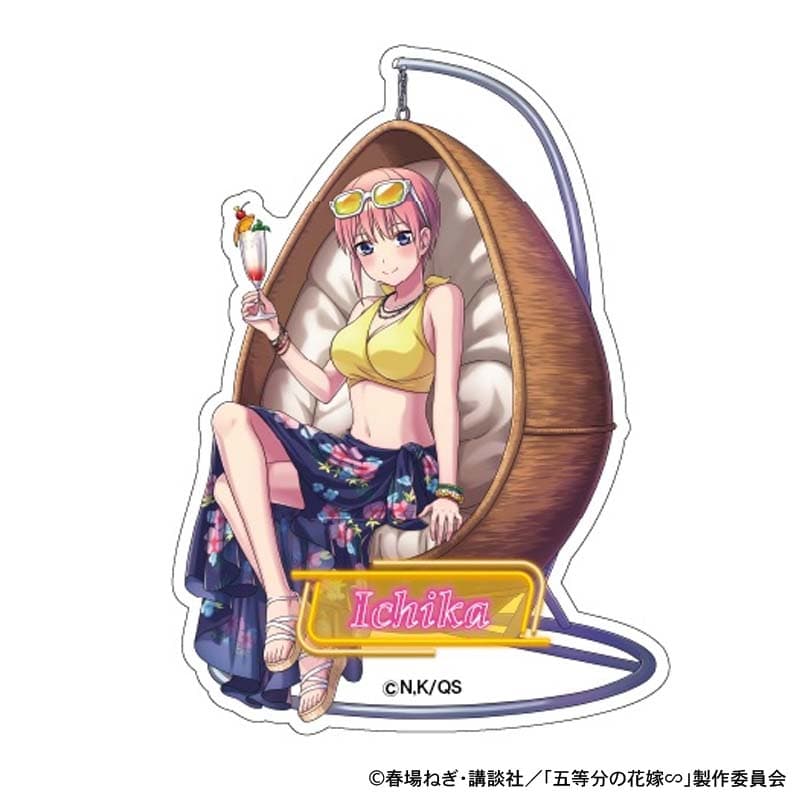 ナイトプール ダイカットステッカー 中野一花