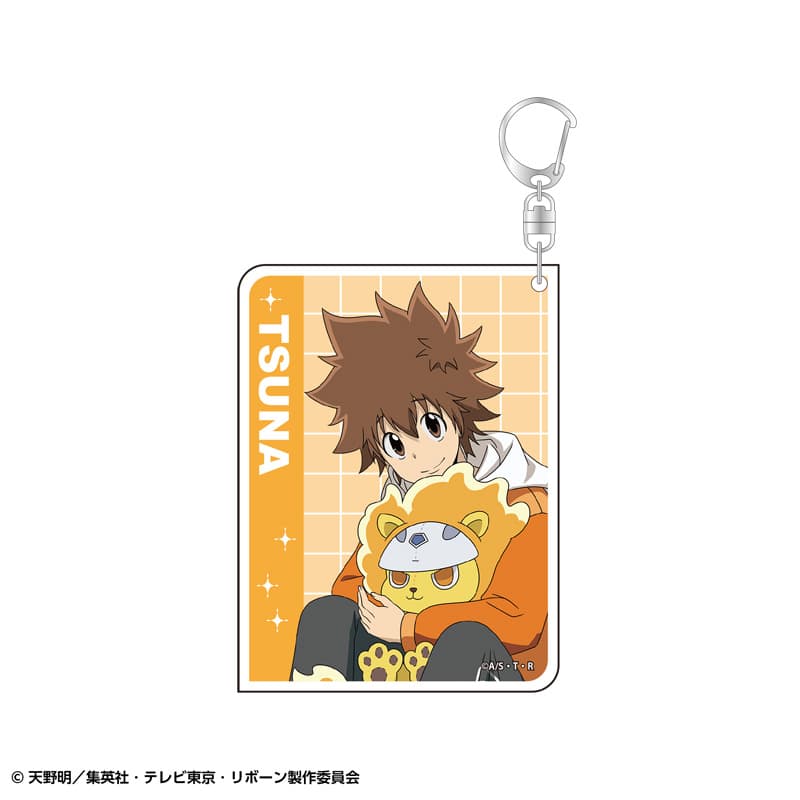 【事後通販】家庭教師ヒットマンREBORN! アクリルキーホルダー 休日ver. 沢田綱吉