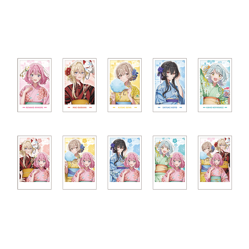 ポラショットコレクションセット 浴衣Ver.