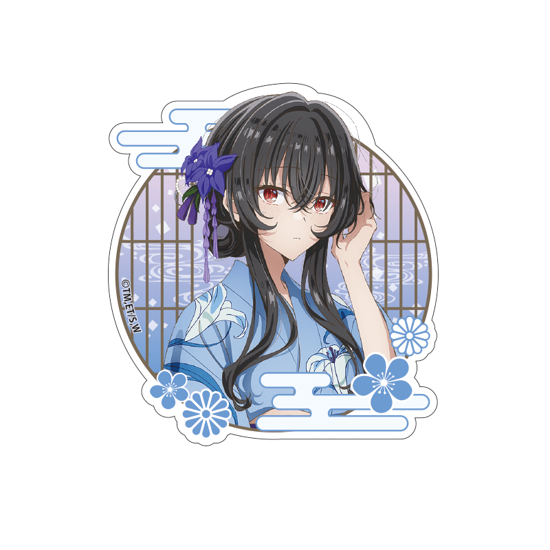 ダイカットステッカー 琴 紗月 浴衣Ver.